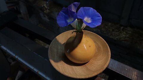 Blooming Elegance: Crafting a Wood Onion Flower Arrangement | DIY Floral Art Tutorial