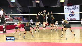 Local teams compete in girls high school volleyball championship
