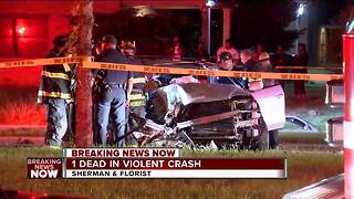 1 dead, 1 injured after car crashes into tree on Milwaukee 's north side