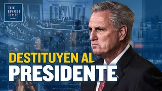 Kevin McCarthy destituido de la presidencia de la Cámara de Representantes