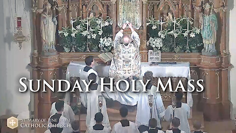 Sunday Mass, Solemnity of Christ the King, Nov. 21, 2021