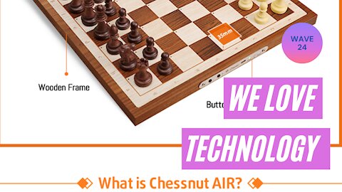 Chessnut wooden frame digital chess set for every chess lover | World Top New Technologies
