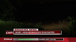 Bixby neighborhoods evacuated