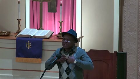 Sermon: 1st Sunday of Advent. 2 Corinthians 5:1-10. Pastor Julius Nyambuoro. Nov 27, 2022.