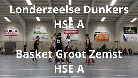 Londerzeelse Dunkers HSE A - Basket Groot Zemst HSE A - 17 februari 24