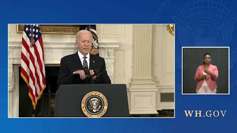 Biden Says Its "Reassuring" to See Businesses Boycott Georgia