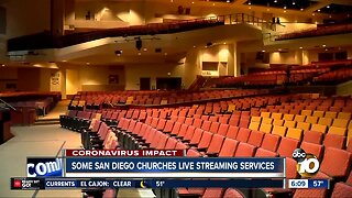 Churches live streaming services amid coronavirus