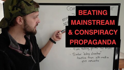 Competing Narrative Pendulum (Beating MSM Propaganda & Conspiracy Clickbait)
