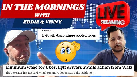 In The Mornings with Eddie and Vinny | Rideshare News for Drivers