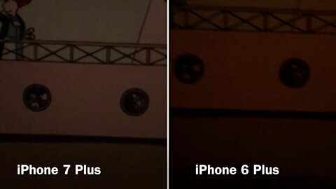 Low light video comparison between the Apple iPhone 7 Plus and the iPhone 6 Plus