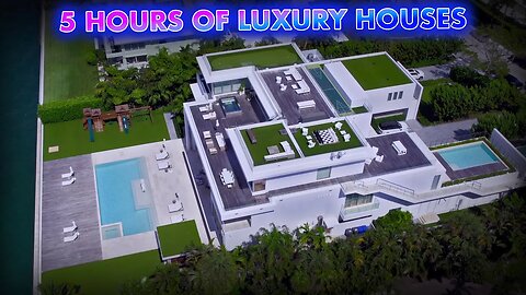 5 HOURS of LUXURY HOMES! House Design Epic Architecture Mega Pools
