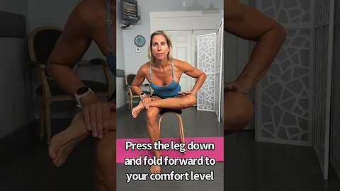 Release Tension with the Ultimate Seated Piriformis Stretch | Say Goodbye to Sitting Aches!