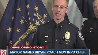 Mayor Hogsett names Bryan Roach new IMPD chief
