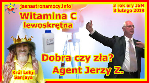 Witamina C lewoskrętna – Dobra czy zła Agent Jerzy Z.