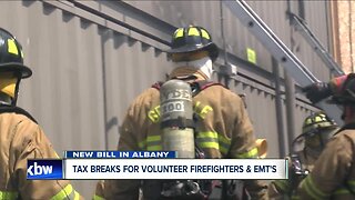 State bill would give volunteer firefighters and EMT's tax break