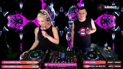 Amber D & General Bounce - Amber D's Twitch Mod Party live stream, 4th September 2022