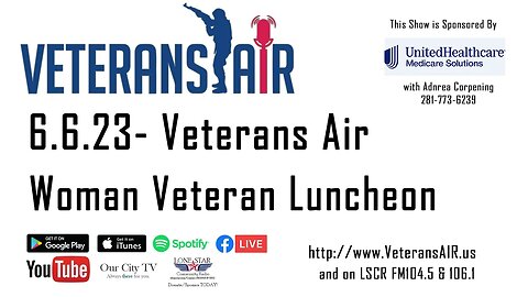 6.6.23 - Woman Veteran Luncheon - Veterans Air