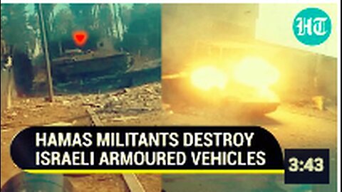 Al Qassam Bombs IDF Vehicles Street After Street; 'Punishment For Penetrating Into Gaza City'