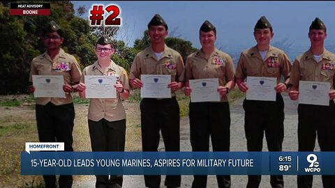 Young Marines credited with giving youth confidence, guidance