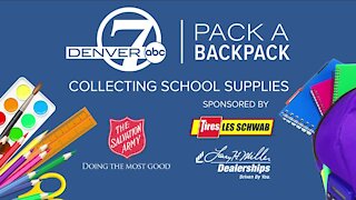 Les Schwab & Denver7 // Pack a Backpack