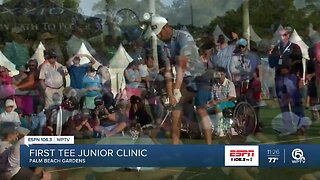 First Tee of the Palm Beaches junior golf clinic