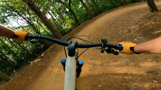 Shredding some fresh trails