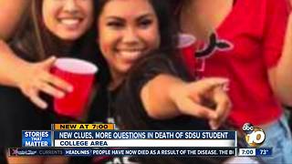 New clues, more questions in SDSU student death