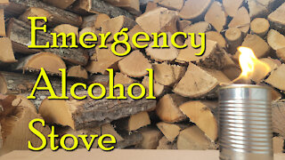 Make a Quick & Easy Alcohol Stove ~ Emergency Preparedness ~ Cooking or Heat