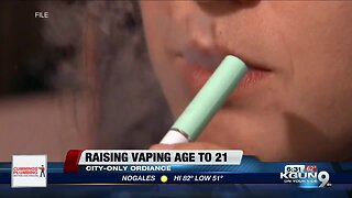 City of Tucson considering raising legal age to 21 for vaping