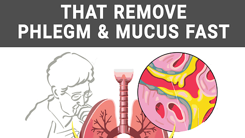 4 remedies that remove phlegm & mucus fast