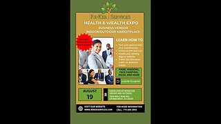 Re-Kee Services Health and Wealth Expo LIVE