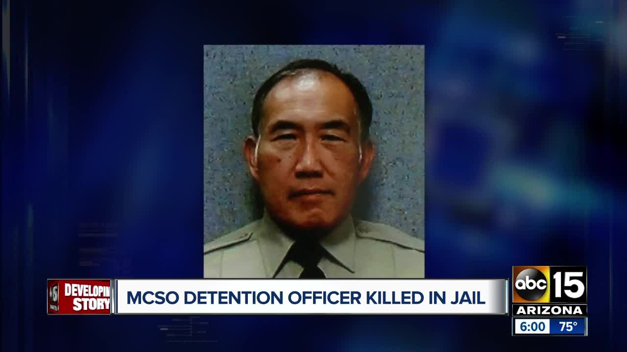 Sheriff says inmate charged in officer's death had complained about officer