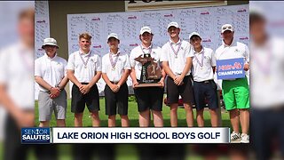 WXYZ Senior Salutes: Lake Orion High School boys golf team