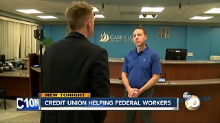 Credit union offering interest free loans to furloughed federal employees