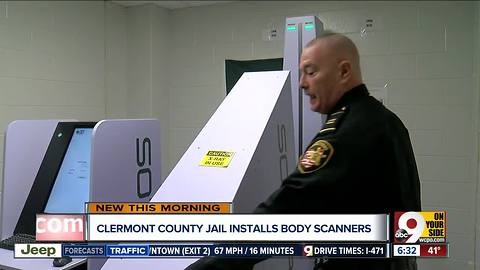 Clermont County Jail's new body scanner keeps out inmates' drugs, contraband