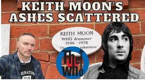 Keith Moon's Ashes - The Who - drummers ashes scattered