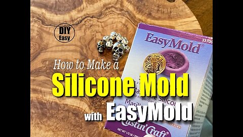 How to make a Silicone Mold for resin casting with Easy Mold from Castin Craft