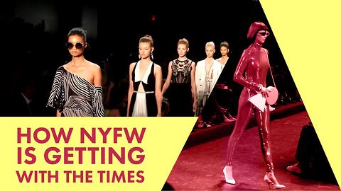 New York Fashion Week is changing it up