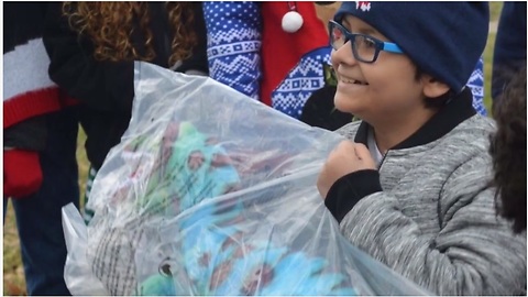 Boy With Brain Cancer Gets Surprise Visit From Santa