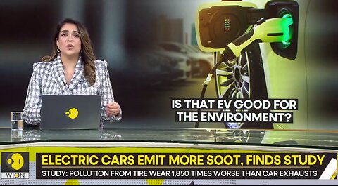 Electric cars emit 1850 times more toxic substances than gasoline exhaust!