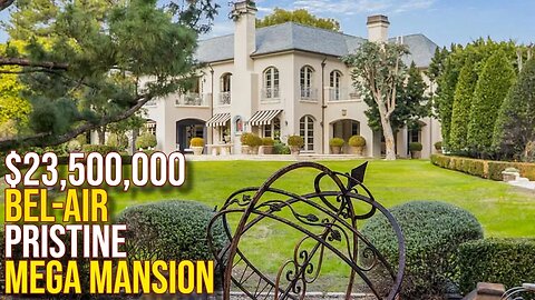 Touring $23,500,000 Bel Air Mega Mansion