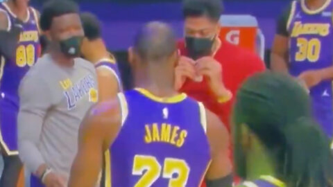 LeBron, Lakers Bust Out Weed Celebration After SMOKING LaMelo Ball & Hornets
