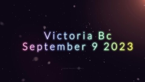 Victoria Bc (September 9, 2023) UNITED WE STAND
