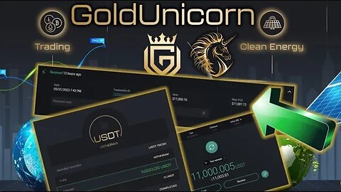 GOLD UNICORN | $11,000 USDT INSTANT Withdrawal 👀 | Today Marks 6 MONTHS GU Has Been Paying Members!