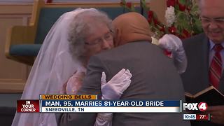 Man, 95, marries 81-year-old bride
