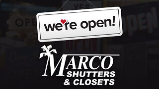 We're Open Omaha: Marco Shutters & Closets