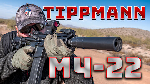 TIPPMANN M4-22 MICRO PISTOL! ... and suppressed ;)