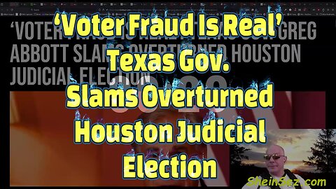 ‘Voter Fraud Is Real’: Texas Gov. Slams Overturned Houston Judicial Election-567