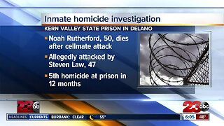 Inmate homicide investigation at KVSP