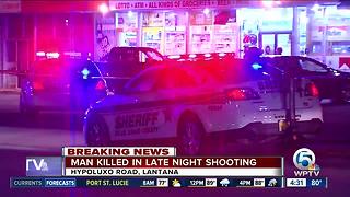 Victim fatally shot near Hypoluxo Food Mart